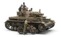 Tamiya Panzer IV Ausf.F + motocycliste